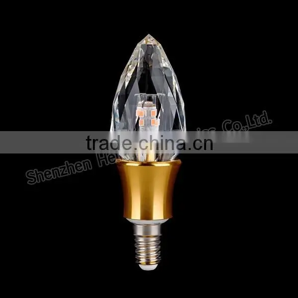 2016 Indoor window led candle lamp e14 dimmable design