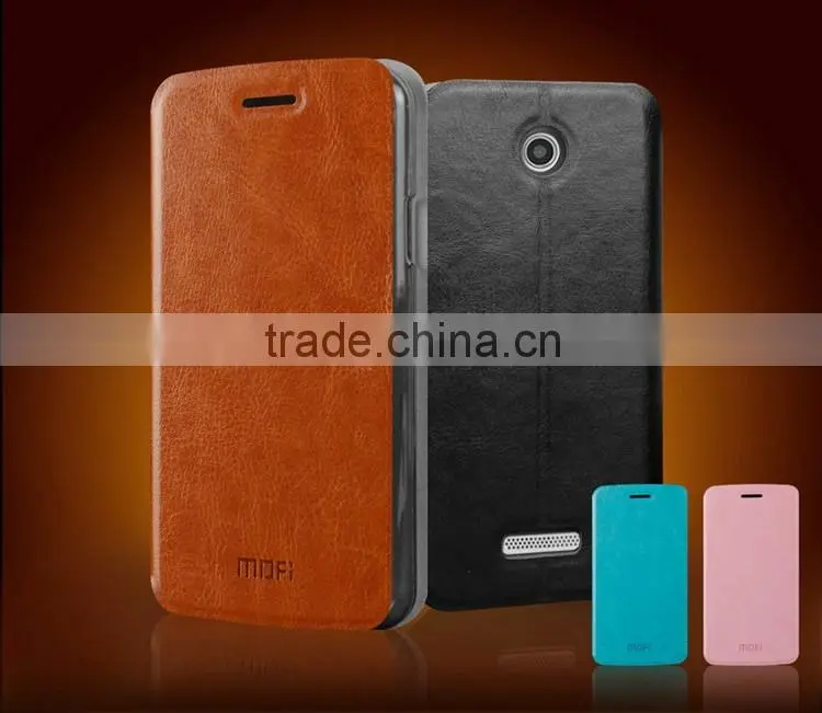 MOFi 4.5 inch Touch Screen Case Smartphone for Coolpad 5310, Leather Flip Case for Coolpad Mobile Phone
