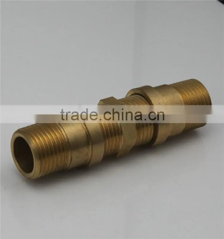 G1/2 male copper thread connector brass pipe fittings