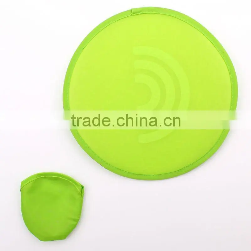 With matching pouch foldable flying disc