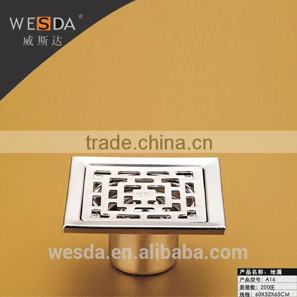 Wesda self-proclaimed high-grade stainless floor drain grate channel drain A16