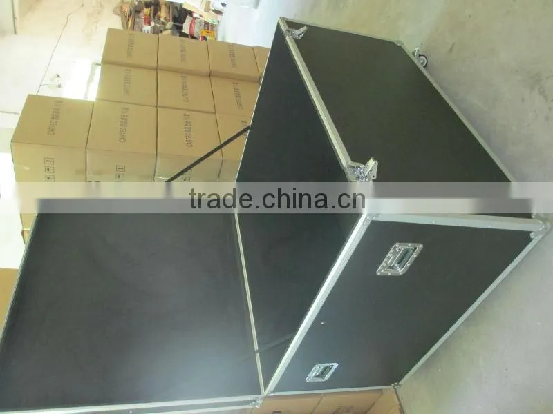 aluminum LED case with fireproof shell and plywood