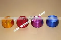 car wheel hub cap/hubcap on wheel cap