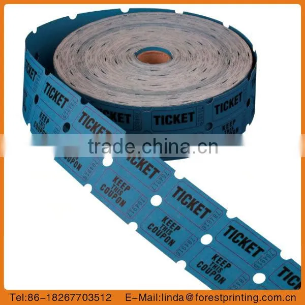 printed tickets raffle ticket