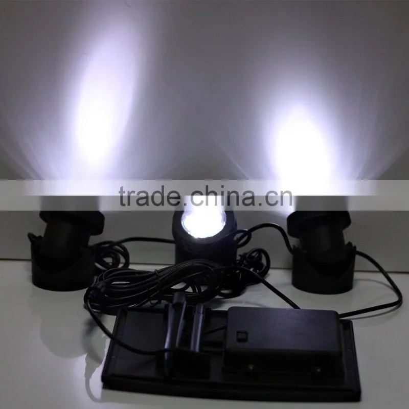BSV-SL318 3pcs Best Seller Pond Solar Spot light for Water Garden or Pond made in China