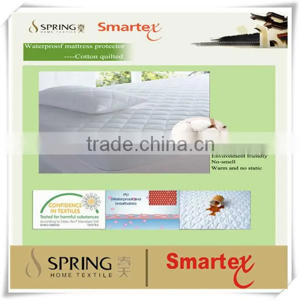 Quilted mattress protector