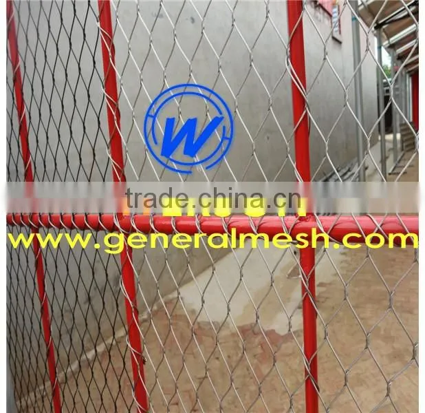 STAINLESS STEEL WEBNET for Zoo Enclosures, Tensile Structure | generalmesh