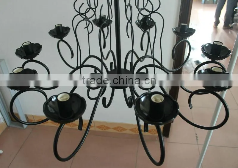 black high quanlity crystal livingroom chandelier