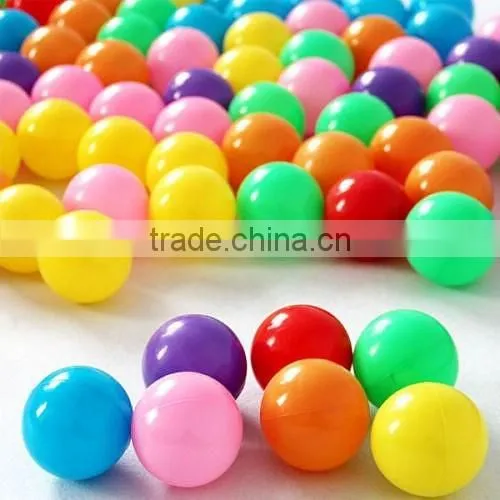 Swim fun colorful soft plastic ocean ball secure