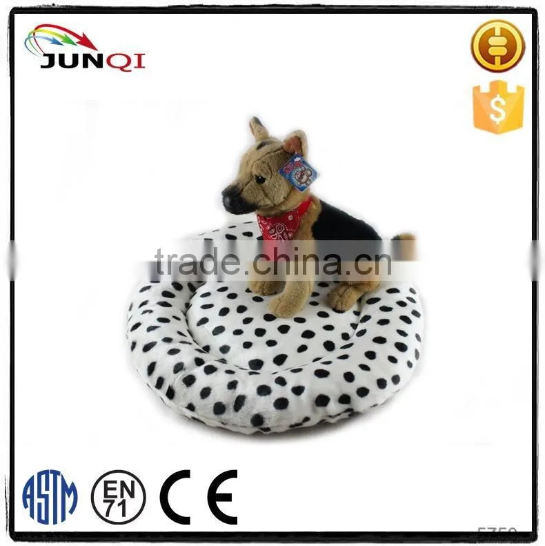 circle PV fleece pet bed