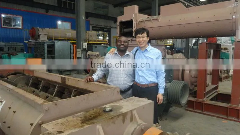 Automatic clay brick extruding machine for clay bricks