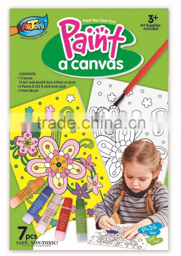 New canvas painting set - priate,Children DIY