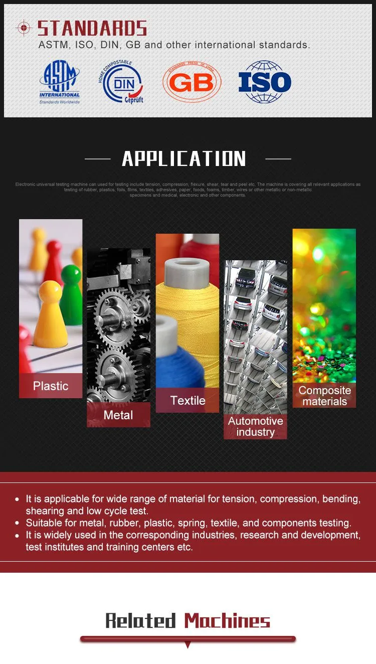 ISO ASTM 2020 Computer Contronlled Electronic Universal Testing Machine/utm Testing Instrument