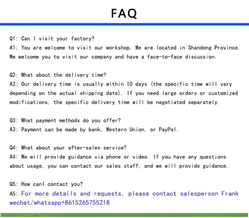FAQ