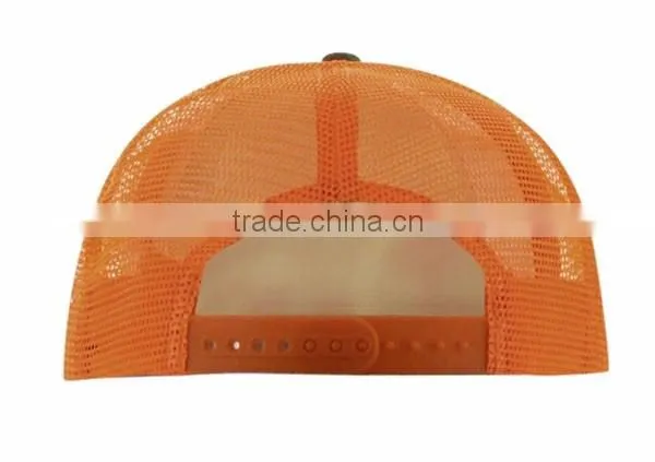 Custom Hats Curve Brim Snapback Cap and Hat Camo Mesh Trucker Cap 5 Panel Hat