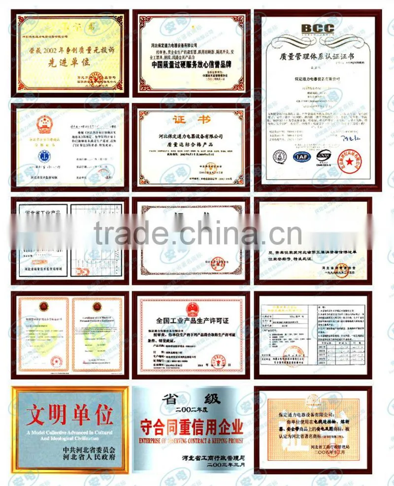 Baoding Tongli Electric Equipment Co.,Ltd.