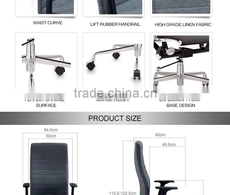 Made in Guangzhou China High reflective cheap office chair