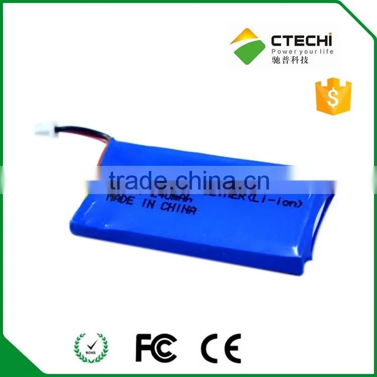 3.7V lithium headset battery li-ion polymer battery 190mah for CS50 64327-01, 64399-01