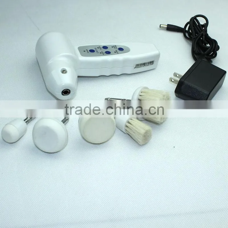 low price online shopping skin rejuvenation skin cleaning electric brush with 5 handles
