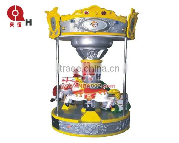 Kiddie Mini Robot Carousel Merry Go Round garden park