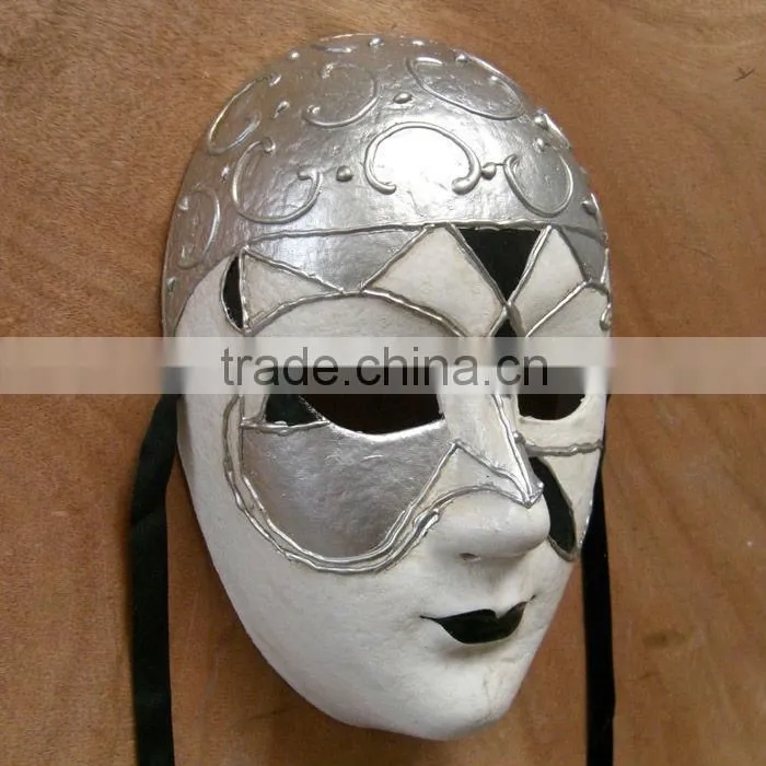 Hand Made Paper Mache Larva Mask