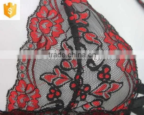 2016 sexy back bandage Chinese lace silk babydoll dress lingerie