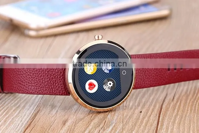 china cheap smart watch phone with round panel/heart rate watch phone