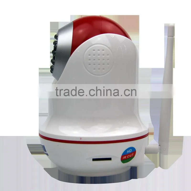 Motion detector alarm wifi ip camera, home use mini wireless camera
