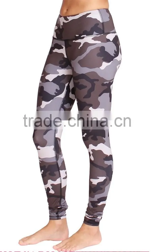 sublimation custom printed yoga pants women fitness sex girl