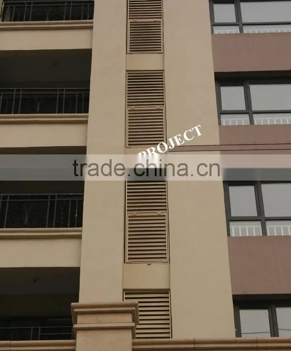 Cheap price of Aluminum window louvre blade /Window Louvre frame