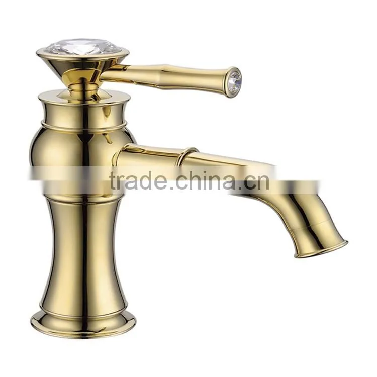 2015 Newest Fancy Bathroom Design Single Lever Long Neck BasinFaucet