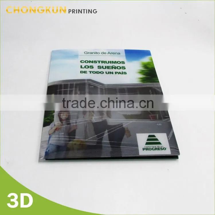 PP Plastic Expanded Wallet File Folder ,Transparent Cartoon File Folders