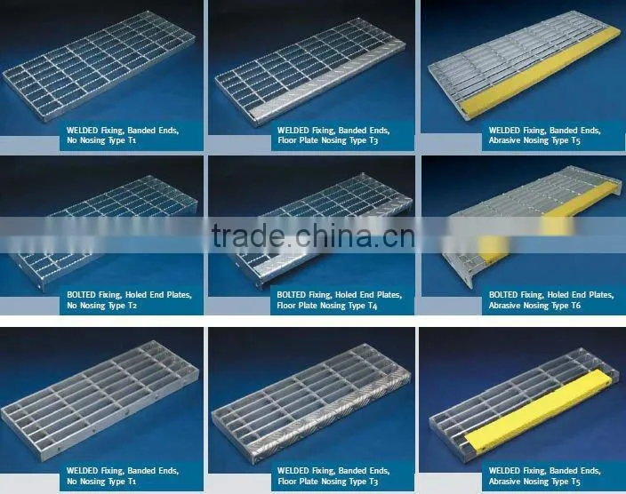 galvanized steel grating stair tread. galvanized metal stair tread