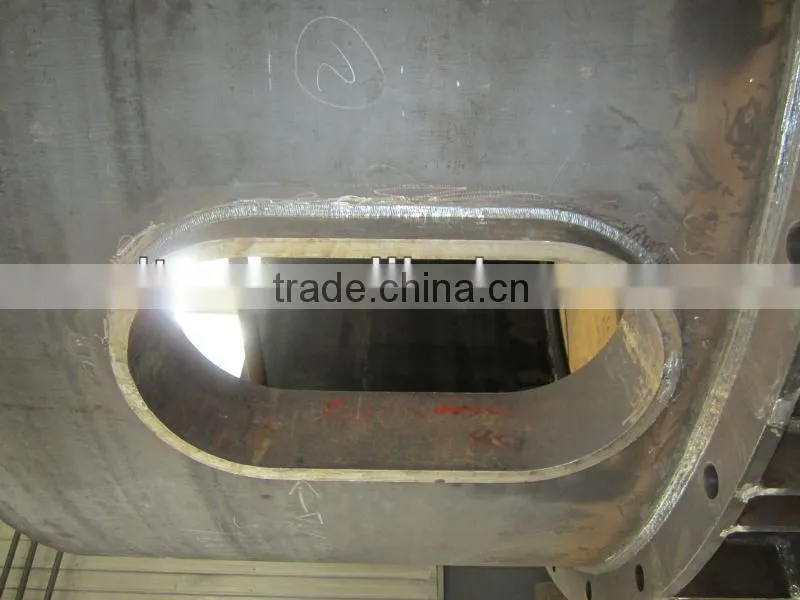 large steel fabrication for hydrogenation reactor