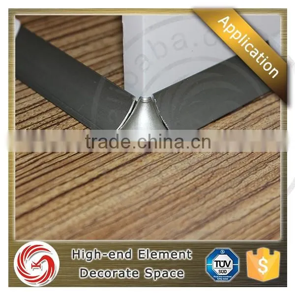 Attractive fashion ceramic aluminium wall skirting board