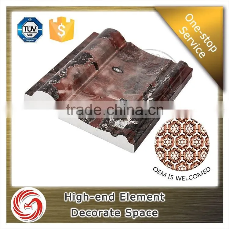 Popular style simulated marble Decorative strip