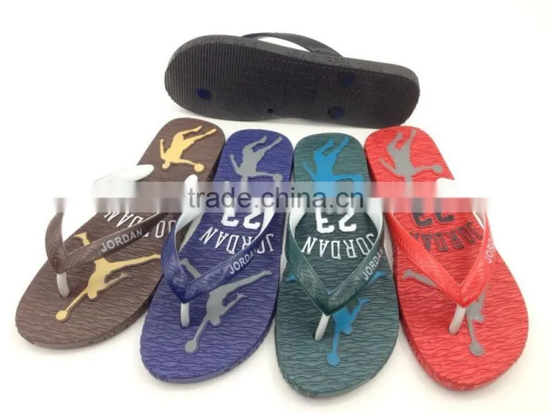 Hot popular fashion new style flat PCU slippers for man 2016