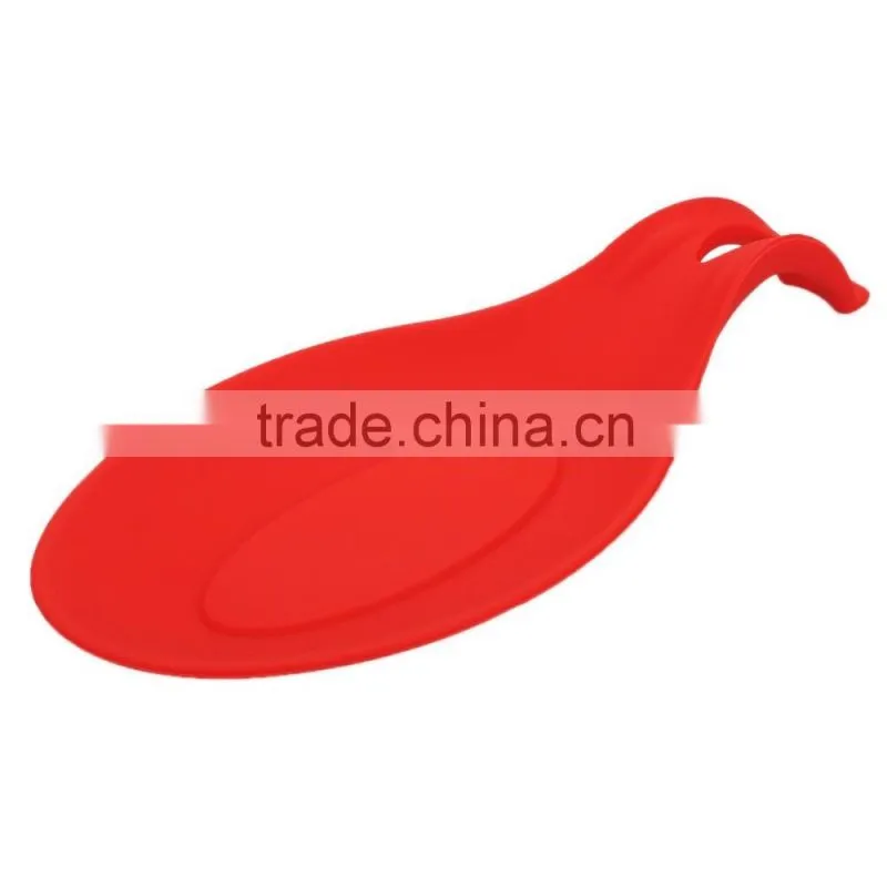 Custom food grade silicone spoon pad for cooking spoon