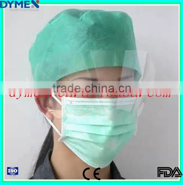 Disposable Face Mask with Splash Shield