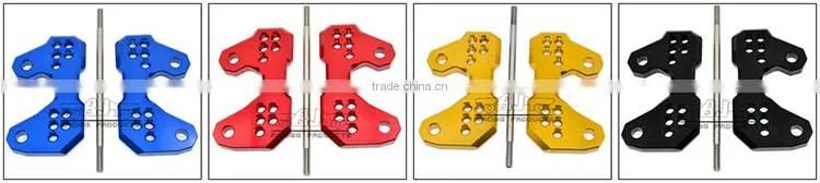 BJ-RB-YA001 Custom Motorcycle CNC Aluminum Rearset Base For Yamaha YZF R3 2015 2016 YZF R25 2013 2014