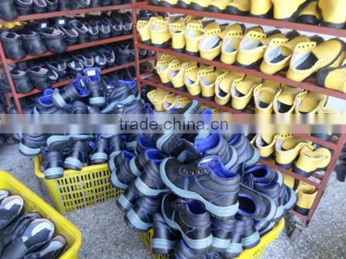 Factory price lace up anti-static oil resistant safety boot with steel toe