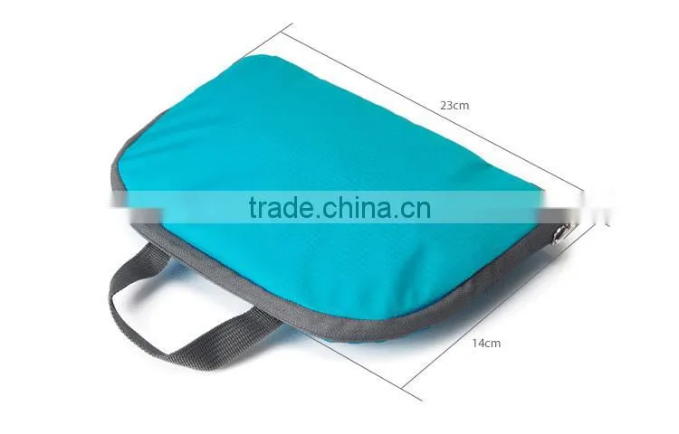 Slim foldable backpack bag for travel