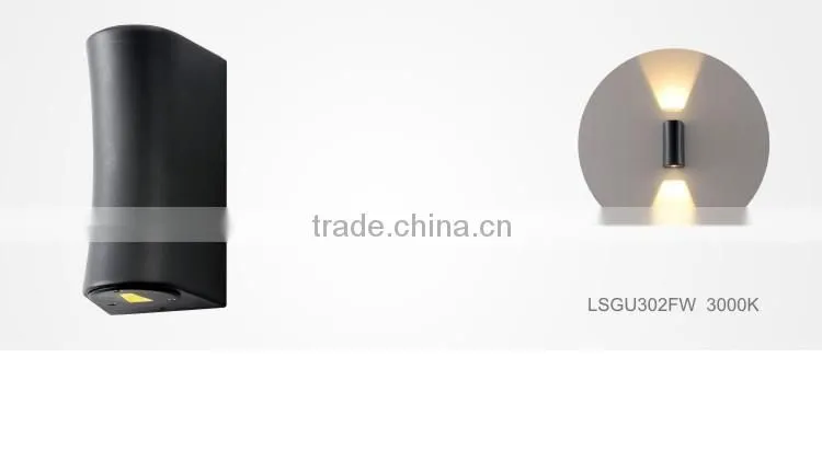 6W Led outdoor wall lamp 2000K