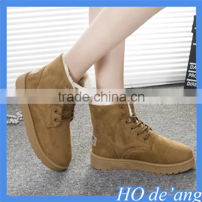 Factory outlets new winter snow boots thick rubber casual women boots warm villus women's boots MHo-139