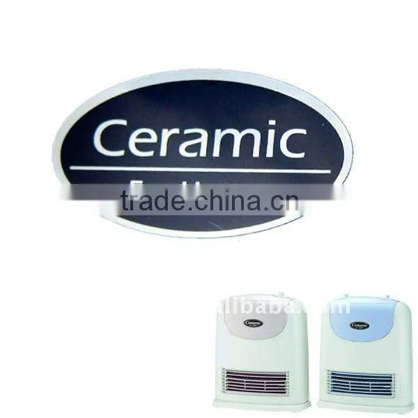 Flat Custom Plastic Graphic Nameplate Label