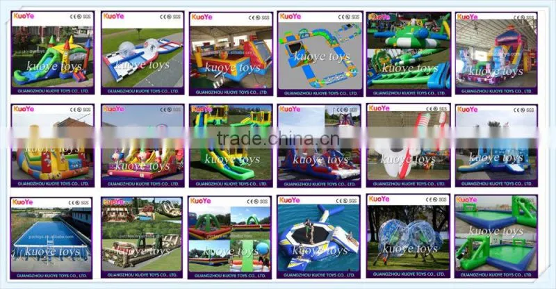 2016 new kids inflatable water park with pool on sale