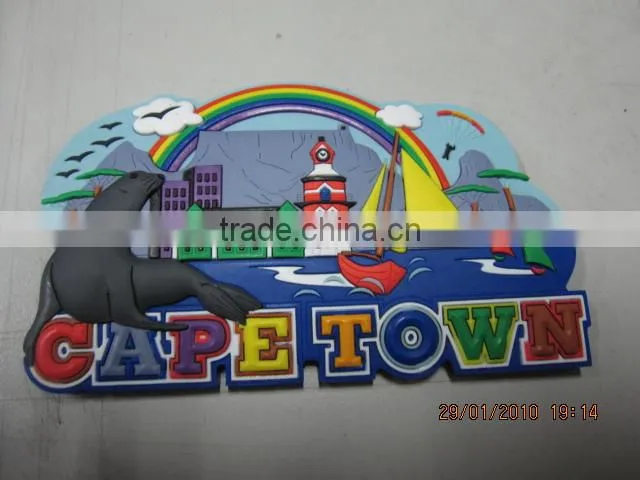 Colorful Soft PVC Fridge Magnet from China