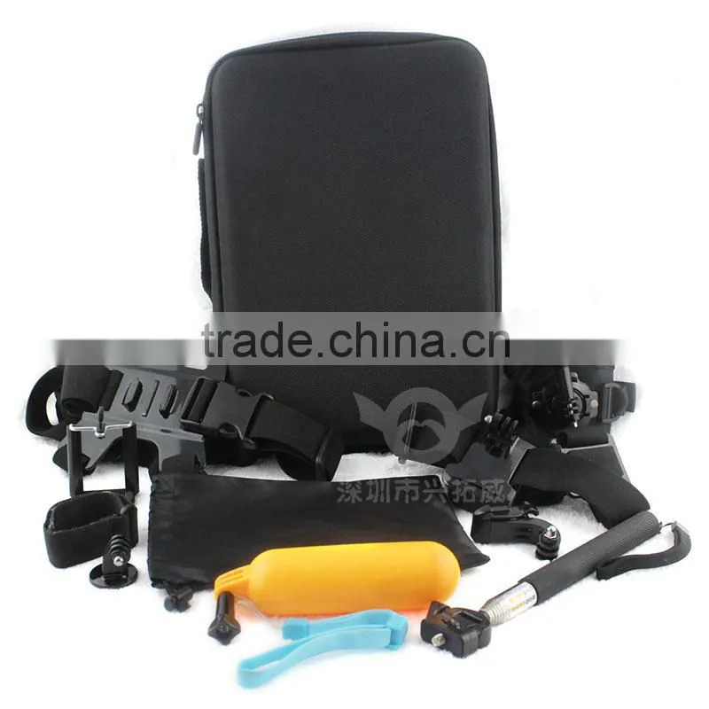 Wholesale XTW 12-in-1 Essential Camera Accessories Kit for GoPro HERO 2/3/3+/4/4 Session