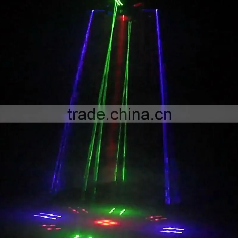 Combined led&laser octopus/green laser light