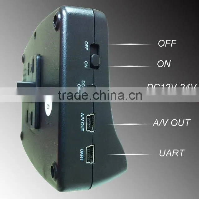 12M long range support max 4 wireless camera bus wireless backup camera system dashboard car monitor